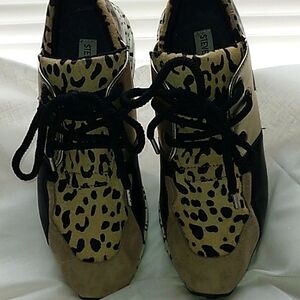 Animal Print Steve Madden Sneakers